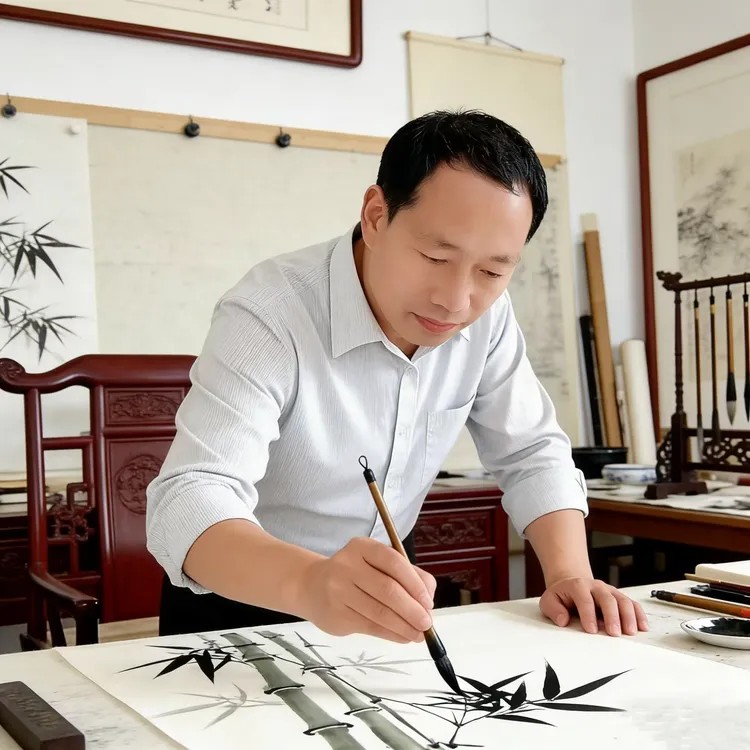 中国实力派著名书画家赵学阳——书画作品鉴赏【人物艺术专访】